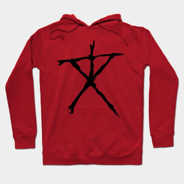 Blair Witch Symbol Hoodie by SteamboatJoe